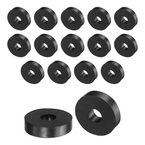 16pcs Rubber Spacers 30mm OD, 10mm ID, 7mm Height Round Anti Vibration Spacer - Picture 1 of 5