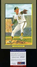 Jim Catfish Hunter Psa Dna Autograph Perez Steele Great Moments Signed Postcard