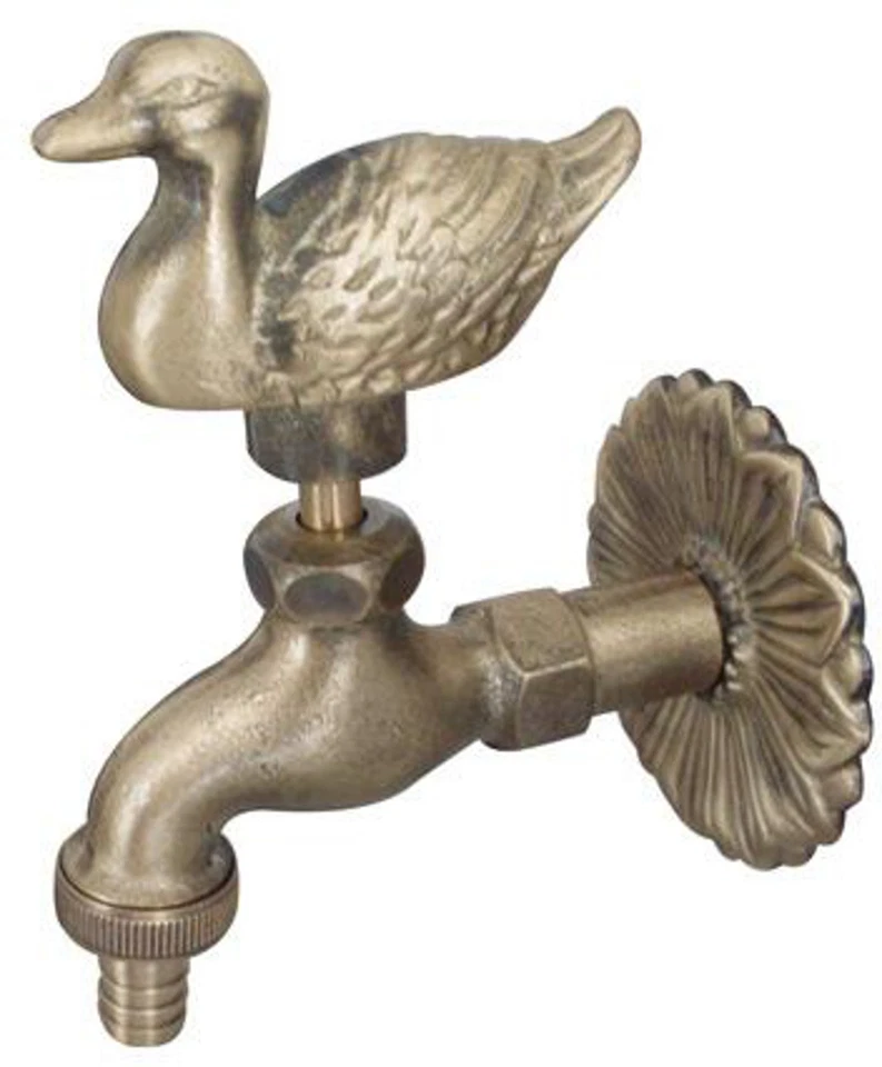 Rubinetto per fontana da esterno in ottone artistico con leva 1/2 M - Immagine 1 di 1