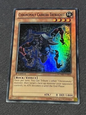 Yu-Gi-Oh! - Chronomaly Cabrera Trebuchet - NUMH-EN002 - Super Rare - NM - Bild 1 von 2