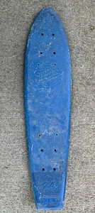 Vintage 70s RETRO Skateboard DecK HUFFY Thunder Board 24" Action Tail Blue - Picture 1 of 7
