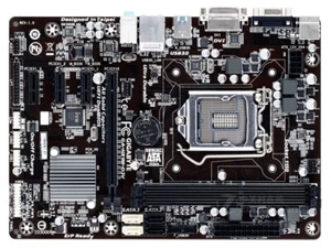 For GIGABYTE H81M-D3V Motherboard H81 LGA1150 2*DDR3 16G VGA+DVI M-ATX Tested ok - Picture 1 of 2