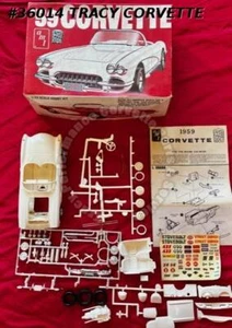 1959 Chevrolet Corvette Conv Street Rods AMT Model Kit T393 1/25 - Bild 1 von 11