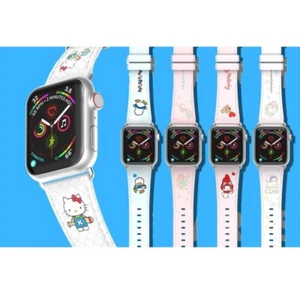 New Thecoopidea Sanrio Apple Watch iWatch Series 5 4 3 2 42/44mm Strap Band Set - Picture 1 of 27