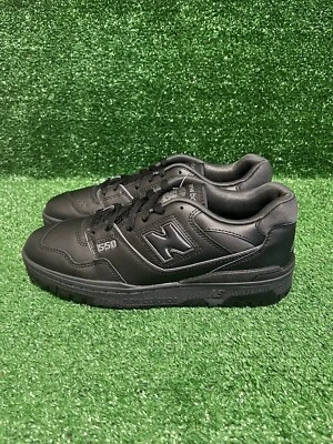 New Balance 550 Triple Black [BB550BBB] Men’s Sizes - Image 1 of 4