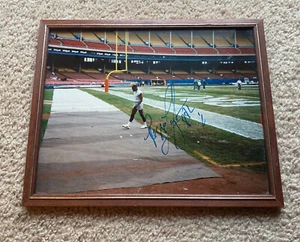 Reggie Langhorne - CLE Browns 1988, autograph & picture - Picture 1 of 5