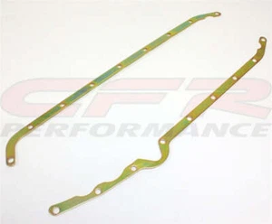 Zinc Oil Pan Reinforced Rails For 1958-79 Chevy SB 283 305 327 350 V8 Engines - Picture 1 of 1