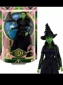 Collectible 11" Wicked Elphaba Fashion Doll Mattel - Picture 1 of 10