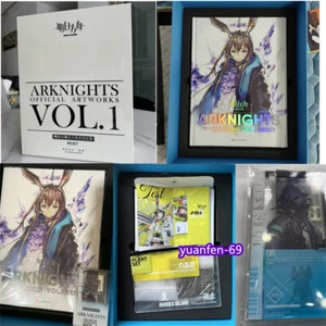 NEW Arknights Official Artworks VOL.1 Reset Painting Set Illustration Album Book - Foto 1 di 12