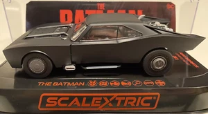 Scalextric Batmobile The Batman 2022 DPR with Working Lights 1:32 Slot Car C4442 - Picture 1 of 5