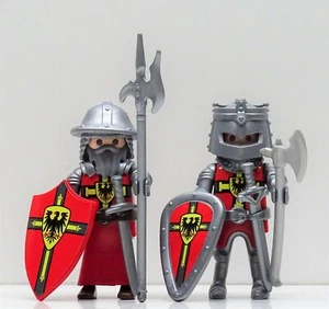2 x Crusader Red Eagle A Playmobil to German Jerusalem Custom RAR! - Picture 1 of 7