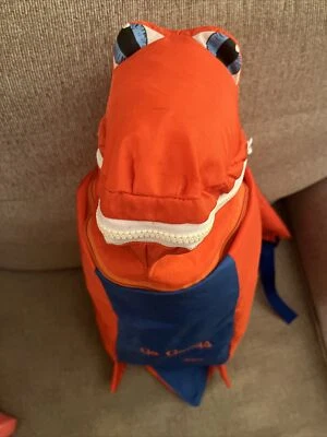 Mochila Bolso Vintage Florida Gators 1987 Critter Pack Escuela Universidad Foto 1 de 4