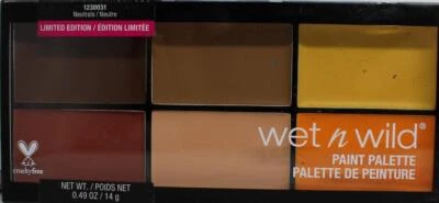 Wet n Wild Paint Palette #1230031 Neutrals  ( Multi Color)  Cream Free S&H - Image 1 of 2