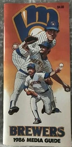 1986 Milwaukee Brewers Media Guide - Bild 1 von 1