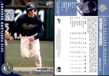 Anthony Contreras 2010 MultiAd Portland Beavers #29 Card *AutographDen*