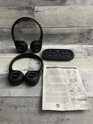 CADILLAC ESCALADE DVD 2015-18 control remoto más auriculares de audio digital OEM Foto 1 de 4