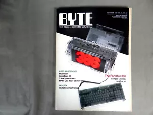 Nov 1987 Byte Magazine Vol 12, number 13 *** Accelerator Boards_Workstation *** - Picture 1 of 7