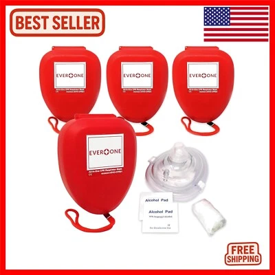 Emergency Resuscitation Mask Set – Durable, Compact with Gloves & Wipes Included - Image 1 of 4