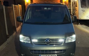 Anello Automotive 12v DRL DRLs LED Slimline Griglia Luci VW Transporter T4 T5 - Foto 1 di 7