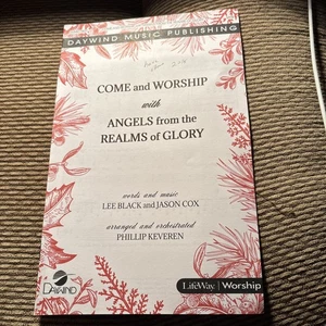 Come worship with angels from the realms of glory LifeWay Worship SATB 15 Pg - Picture 1 of 3