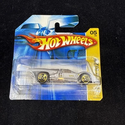 HOT WHEELS FERRARI 512M SILVER WITH GOLD WHEELS 2006 NEW MODEL SHORT CARD 05/38 - Image 1 of 4
