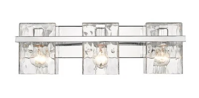 Z-Lite 1938-3V Bennington 3 Light 22" Wide Bathroom Vanity Light - Chrome - Image 1 of 4