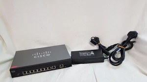 Cisco sg300-10mpp 10-port Gigabit PoE + Managed Switch with PSU - Photo 1/21