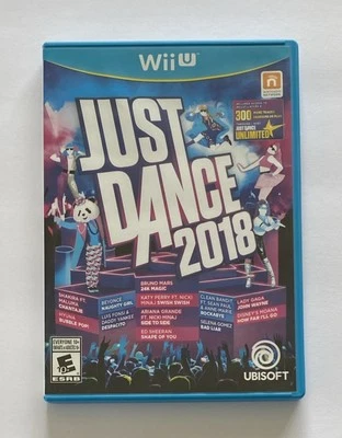 Just Dance 2018 (Nintendo Wii U, 2017) Completo con Manual Foto 1 de 3