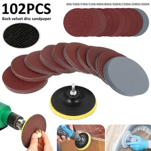 Professional 125mm 80-3000 Grit Sanding Discs Sandpaper Grinding Pad paGKW - Picture 1 of 10