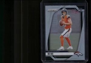 2024 Panini Prizm Football Bo Nix #309 RC Rookie Argento - Foto 1 di 2