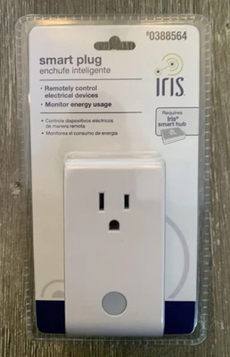 IRIS SMART PLUG Model- SPG902 0388564 -(Requires Iris Smart Hub )  *NEW* Z23 - Image 1 of 2