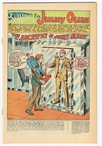 Jimmy Olsen #123 - 1969 Coverless - Inside Very Nice Return DC Comics - Bild 1 von 2