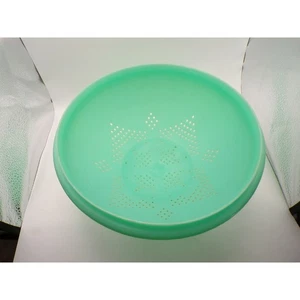 Vintage Tupperware Strainer Colander Steamer Kitchen Aqua Mint Green #488-3 - Picture 1 of 4