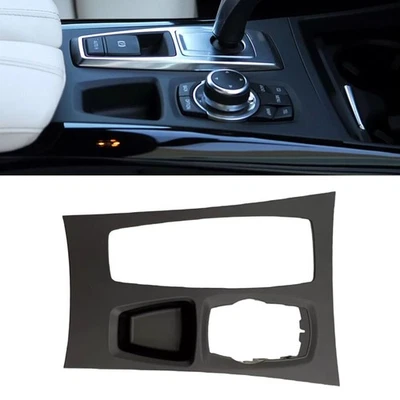 Car Black Gear Shift Panel Cover Trim Fit for BMW X5 E70 X6 E71 E72 2010-2013 Foto 1 de 4