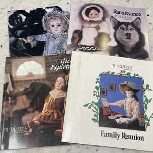 Lot 4 Theriault Book Of Dolls Auction Catalog Books 1984 Family Reunion Vintage - Picture 1 of 22