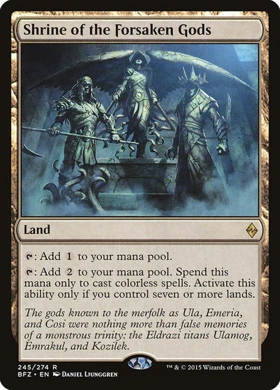 Shrine of the Forsaken Gods (BFZ) Battle for Zendikar - LP - Image 1 of 1