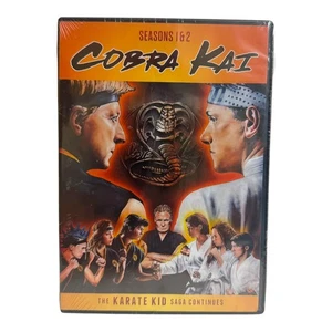Cobra Kai Seasons 1 & 2 DVD 2018 Karate Kid Saga William Zabka - Picture 1 of 2