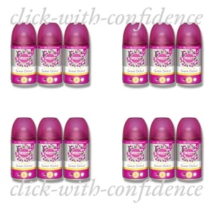 12 x Airpure Sweet Orchid Automatic Spray Refills Upto 70 Days 250ML - Picture 1 of 1