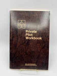 Jeppesen Sanderson Private Pilot Workbook - 1981 PB Clean! - Picture 1 of 5