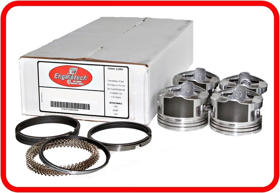 02-07 Saturn VUE 2.2L DOHC L4  Ecotec  Pistons & Rings - Image 1 of 1