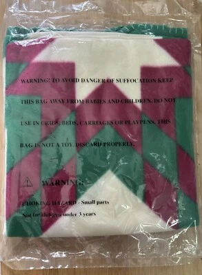 NUEVA manta polar roja verde estrella juvenil indio americano para correr fuerte Foto 1 de 3