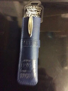 History & Heraldry Pre-Personalised Bamboo Signature Gift Pen Chris - Picture 1 of 1