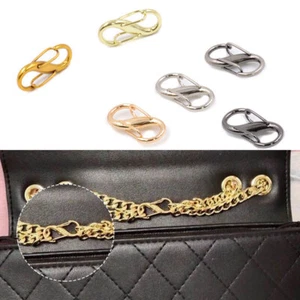 Bag DIY Screw Chain Change Length Hook Chain Adjustment Metal Buckle Bag Metal - Picture 1 of 17