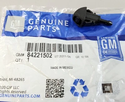Nueva boquilla de lavado de parabrisas genuina GM para 17-23 GMC Acadia 17-25 Cadillac XT5 Foto 1 de 4
