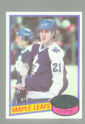 1980 TOPPS HOCKEY #210  BORJE SALMING  HOF  NM/MT  TORONTO MAPLE LEAFS   - Image 1 of 2