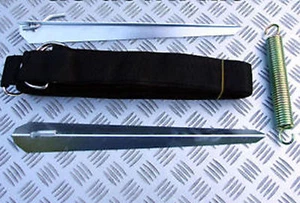 AWNING TENT TIE DOWN KIT CARAVAN VW CAMPER BONGO MOTORHOME CAMPING WINDOUT BLIND - Picture 1 of 1
