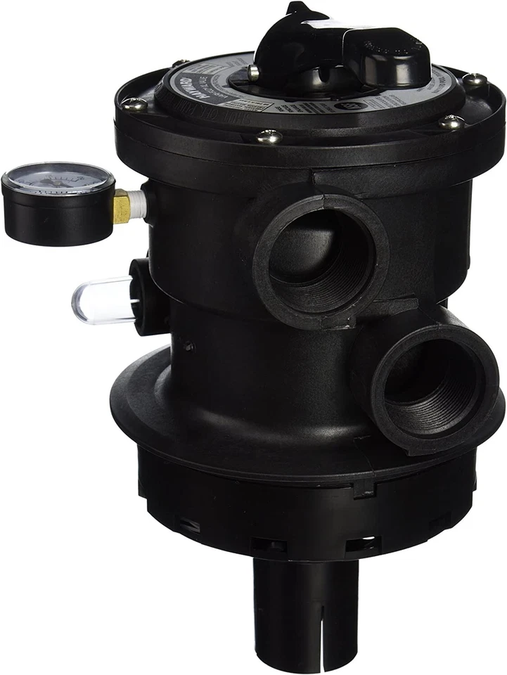 Hayward SP0714T VariFlo Top-Mount Multiport Valve, Black Foto 1 de 1