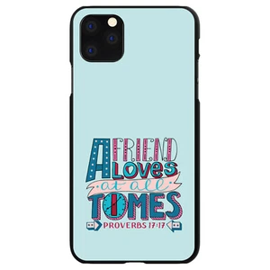 Hard Case Cover for iPhone / Samsung Galaxy Proverbs 17:17 Clock Friend Loves - Picture 1 of 38