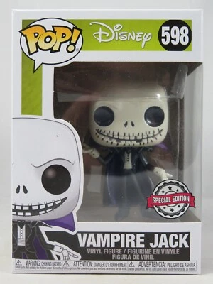 Disney Funko Pop - Vampire Jack - Nightmare Before Christmas - No. 598 - Image 1 of 4