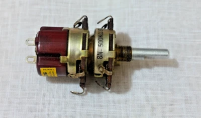 Interruptor de control de volumen Alps encendido/apagado grifo de volumen Scott Lk72 222 299 500K DUAL Foto 1 de 4